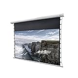 DELUXX Cinema Motorleinwand Tension 243 x 136cm, 110'- 4k Pro Fibre MWHT