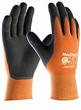ATG Handschuhe 30-201HCT Kälteschutzhandschuhe MaxiTherm, SB orange/grau 8 (M)