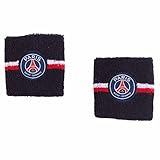 Paris Saint-Germain PSG Schweißband, offizielle Kollektion, Erwachsenengröße, Herren, 2 Stück