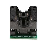 Oshhni 2X SOP8 zu DIP8 Adapter Support Chips EN25T80, 25L8005