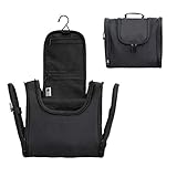 HOEL Kulturbeutel - Premium Kulturtasche zum aufhängen - Kosmetikbeutel für Herren, Damen & Kinder - Waschtasche für Männer & Frauen - Waschbeutel - Große Kosmetik