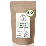 Nana-Minze BIO-Tee geschnitten in Bio-Qualität mit loser Nanaminze (Spearmint, marokkanische Minze),100g | Tea2B