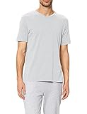 CARE OF by PUMA Herren-T-Shirt aus Baumwolle mit V-Ausschnitt, Grau (Grey), XL, Label: XL