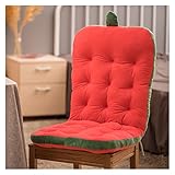 WAPKY Auflagen Für Gartenliegen/Sun Lounger Cushions Tragbare Garten Dick Gepolstertes/Liegestuhl Polster Kissen Für Reisen,Urlaub,Innen,Außen (Color : Pink, Size : 45 * 90cm)