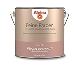 Alpina 2,5 L. Feine Farben, Farbwahl, Edelmatte Wandfarbe für Innen (No.19 Melodie der Anmut - D
