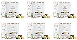 6x Brontedolci Brontoncini Torroncini Morbidi Assortiti alla Mandorla Weiches Nougat mit Mandel Verschiedene Sorten 350g