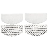 OHK Ersatz-Dampfreiniger-Pads, 4 Stück, für Bissell Powerfresh Dampfreiniger 1940 1440 1544 1806 2075 Serie, Modell 19402 19404 19408 1940 1940 1940 1940 W B00 06 B0 Waschbares Reinigungsp