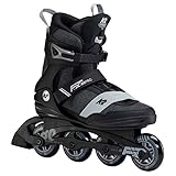 K2 Inline Skates F.I.T. 80 PRO Für Herren Mit K2 Softboot, Black - Grey, 30F0143