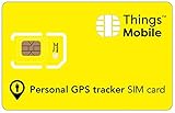 SIM-Karte für GPS Tracker für SENIOREN - Things Mobile - mit weltweiter Netzabdeckung und Mehrfachanbieternetz GSM/2G/3G/4G. Ohne Fixkosten und ohne Verfallsdatum. Guthaben Nicht inbeg