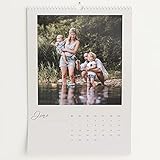 sendmoments Fotokalender 2022, Neues Jahr, Wandkalender mit persönlichen Bildern, Kalender für Digitale Fotos, Spiralbindung, DIN A3 Hochformat, optional mit Veredelung