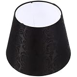 Beaupretty Tuch Lampenschirm 2 Stücke Blumendruckfass Lampe Schatten Medium Nachttischlampe Schatten Kronleuchter Lampe Schattierungen für Home O