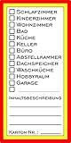 Prolac Umzugsaufkleber – Etiketten 100 Stück, 200x100 cm, selbstklebend, für Umzugskartons perfekt zum Beschriften, Umzugsetiketten die sichern die Ordnung und Klarheit für alle Umzug