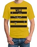 Karneval & Fasching - Bienen Kostüm Willi Herren T-Shirt XL Gelb