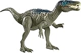 Jurassic World HBX37 - Brüllattacke Baryonyx Camp Cretaceous Dinosaurierfigur mit beweglichen Gelenken, Dinosaurier Spielzeug ab 4 J
