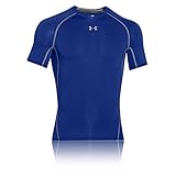 Under Armour Herren UA HG SS T-Shirt UA HG ARMOUR SS, Blau (Royal/Acier (400), L