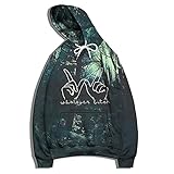 SSBZYES Herren Sporthemd Langarm T-Shirt Hoodie Übergröße Pullover Baummuster Pullover Paar Jacke Baseball Uniform Damen Sp