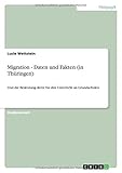 Migration - Daten und Fakten (in Th??ringen) by Lucie Wettstein (2011-05-15)
