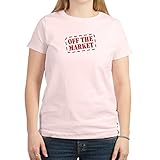 CafePress Damen T-Shirt Off The Market Crew Neck Baumwolle Gr. M,