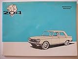 Peugeot 204 Limousine / Break / Lieferwagen - Betriebsanleitung mit Schaltplan - Orig