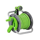 Gartenschlauch-Aufrollwagen, Tragbare/An Der Wand Befestigte Gartenschlauchhalterung, Outdoor-Pflanzenschlauch-Organizer-Aufroller Für Die Gartenarbeit Im Haushalt, Bewässerung Und Reinigung