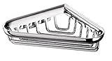 Emco System 2 Seifenkorb, Duschablage zum Bohren, Duschregal chrom, Duschkorb, Wandmontage – 354500100