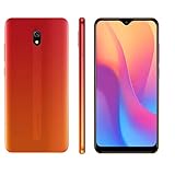 XCZZYC Handy, Entsperrtes Smartphone 4GB+64GB, 6,22 Zoll FHD Waterdrop Display, Große Schrift,Laute Lautstärke, 24MP / 13MP, 4G Dual SIM Phone, 5000mAh, Fingerabdruck/Gesicht ID Handy,Orang