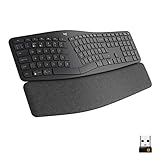 Logitech ERGO K860 - kabellose ergonomische Tastatur mit geteilter Tastenanordnung, UK QWERTY - G