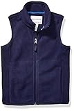 Amazon Essentials Polar fleece-outerwear-vests, Night Navy, X-S