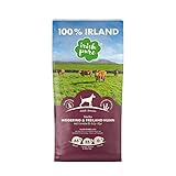 Irish Pure Adult Weiderind & Freiland-Huhn mit Kelp-Alge - Trockenfutter für Hunde, Hoher Fleischanteil, Vitamine, Getreidefrei, Sensitiv, Hundetrockenfutter, Hundefutter für alle Rassen (1,5kg)