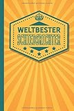 Weltbester Schiedsrichter: liniertes Notizbuch mit viel Platz für Notizen - Dankeschön Geschenk für den besten Schiedsrichter der W
