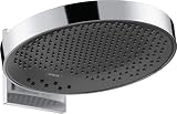 hansgrohe Duschkopf Regendusche Rainfinity (360mm, rund, 3 Strahlarten, Wandmontage)
