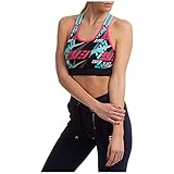 Emporio Armani EA7 Damen Crop Top Fancy Navy Blue S