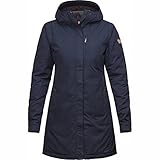 Fjällräven Damen Kiruna Padded Parka, Blau (Dark Navy 555), M