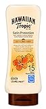 Hawaiian Tropic Satin Protection Sun Lotion Sonnencreme LSF 15, 180 ml, 1 S