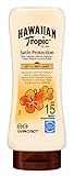 Hawaiian Tropic Satin Protection Sun Lotion Sonnencreme LSF 15, 180 ml, 1 S