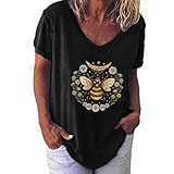 Oberteil Frauen Blau Oversize Tshirts Damen Bluse Weiss T Shirt Lang Damen Bluse Sommer Damen Damen Neckholder Bluse Sportliche Tshirts Damen T Shirt Lang Damen Shoulder Top Online Shop