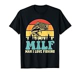 MILF-Man I Love Fishing Männer Fischer Fischen Angeln Angler T-S