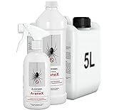 Bioformel © | Spinnenspray 500ml bis 5 L | Schnell & effektiv mit Langzeitwirkung | Anti Spinnen Spray zur Spinnenabwehr | Wirksam gegen Spinnen & Ungeziefer | Made in Germany (500 Milliliter)