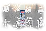 Helmecke & Hoffmann *Schneespray in der Dose | 150 ml | mit 8 winterlich-weihnachtlichen Schablonen | Kunstschnee | Dekoschnee | Sprüh-S