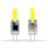 HHF LED Bulbs Lamps, 6PCS / Lot G4 LED-Leuchter-Beleuchtung-Lampen-Birnen-220V 2W 1505 COB LED G4 Leuchten ersetzen 30W Halogen-Scheinwerfer (Farbe : Warm White, Leuchtfarbe : G4 1505)