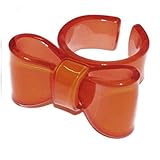 Ring Fingerring Schleife Schleifenring Damen Damenring Retro Rockabilly Gothic, Farbe:T