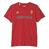 adidas Herren T-Shirt Portugal Graphic, Power Red, M, AI5612