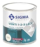 Sigma Venti 1-2-3- Lack innen aussen weiss glänzend (0,375 Liter)