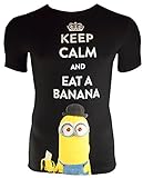 MINIONS T-Shirt Kevin: Keep Calm and EAT A Banana (S)