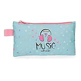 Roll Road Music Federmäppchen Blau 22x12x5 cms Poly