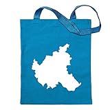 Kiwistar Hamburg Deutschland Silhouette Tragetasche Baumwolltasche Stoffbeutel Umhängetasche Langer Henk