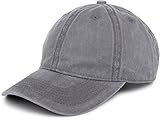 styleBREAKER 6-Panel Vintage Cap im Washed Used Look, Basecap, Baseball Cap, verstellbar, Unisex 04023054, Farbe:G