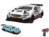 Mercedes-Benz C63 AMG DTM-Edition - RC ferngesteuertes Lizenz-Fahrzeug im Original-Design, Modellauto Maßstab 1:24, 2.4GHz Auto Car inkl. Fernsteuerung