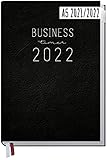 Chäff Business-Timer 2021/2022 A5 [Schwarz] Terminplaner, Wochenkalender 18 Monate: Jul 2021 - Dez 2022 | Terminkalender, Wochenplaner, Organizer | klimaneutral und nachhaltig