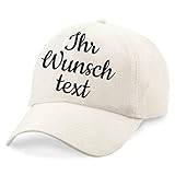 Kappe, Basecap individuell bestickbar mit Namen oder Wunschtext | 26 Farben zur Auswahl N